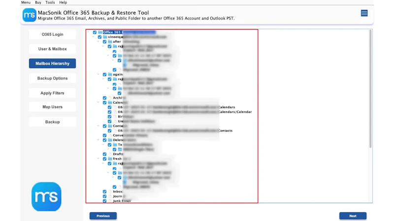 MacSonik Office 365 Tenant Migration screenshot 3