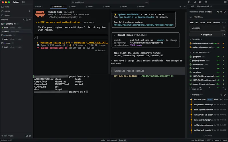 OxiMux screenshot 3