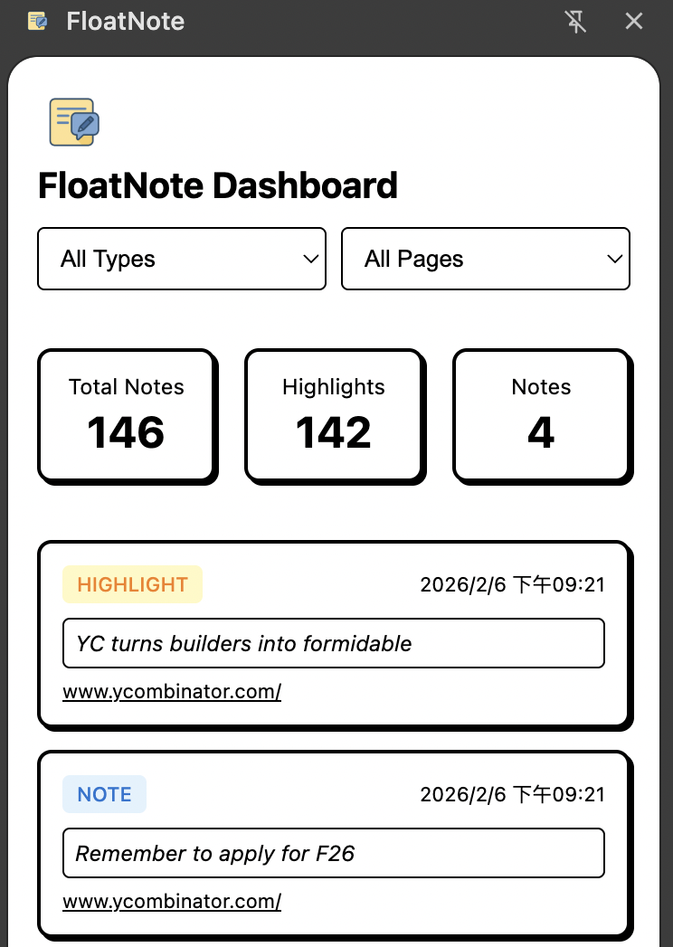 FloatNote-Take Notes Everywhere - Screenshot 4 showing product features and functionality