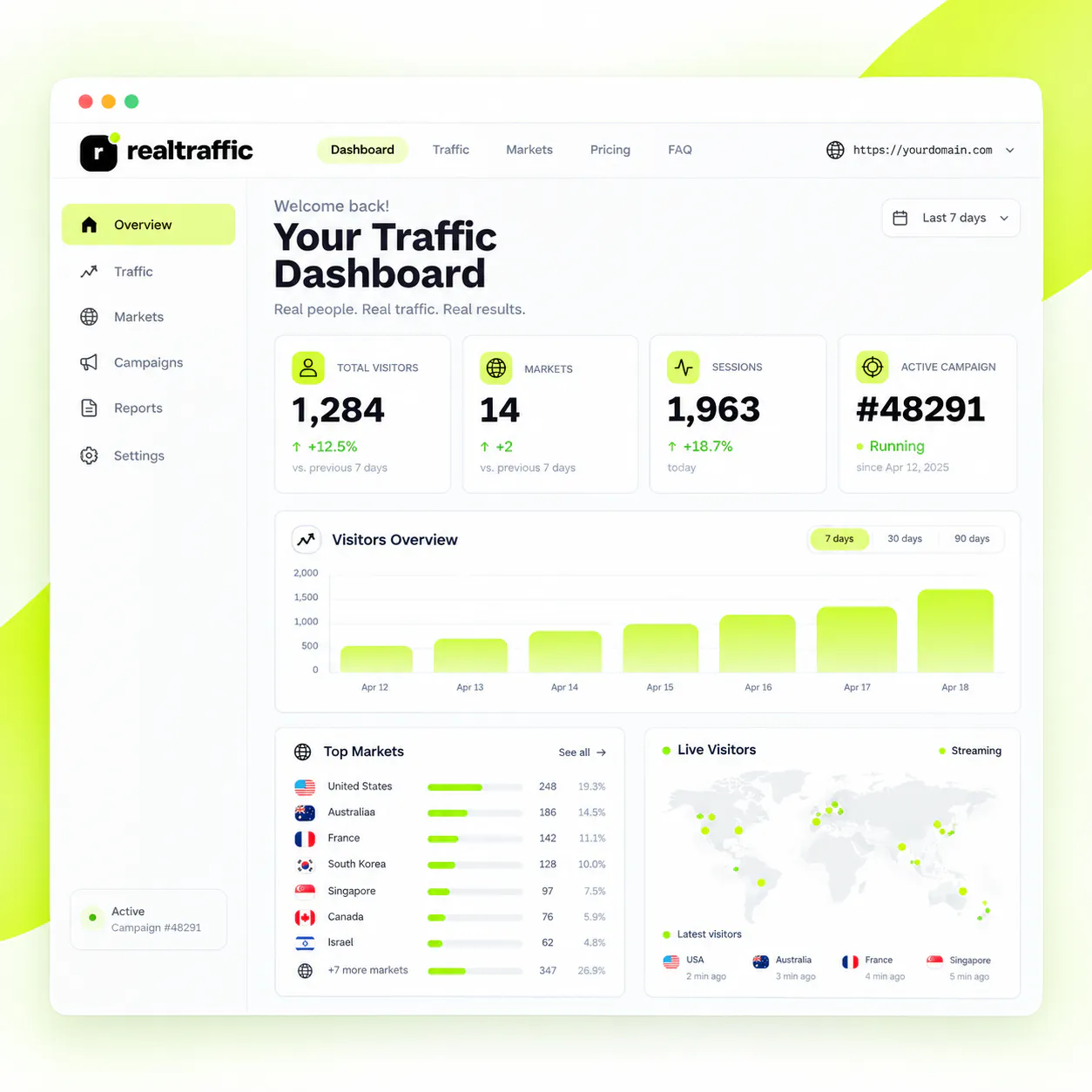 RealTraffic.site gallery image
