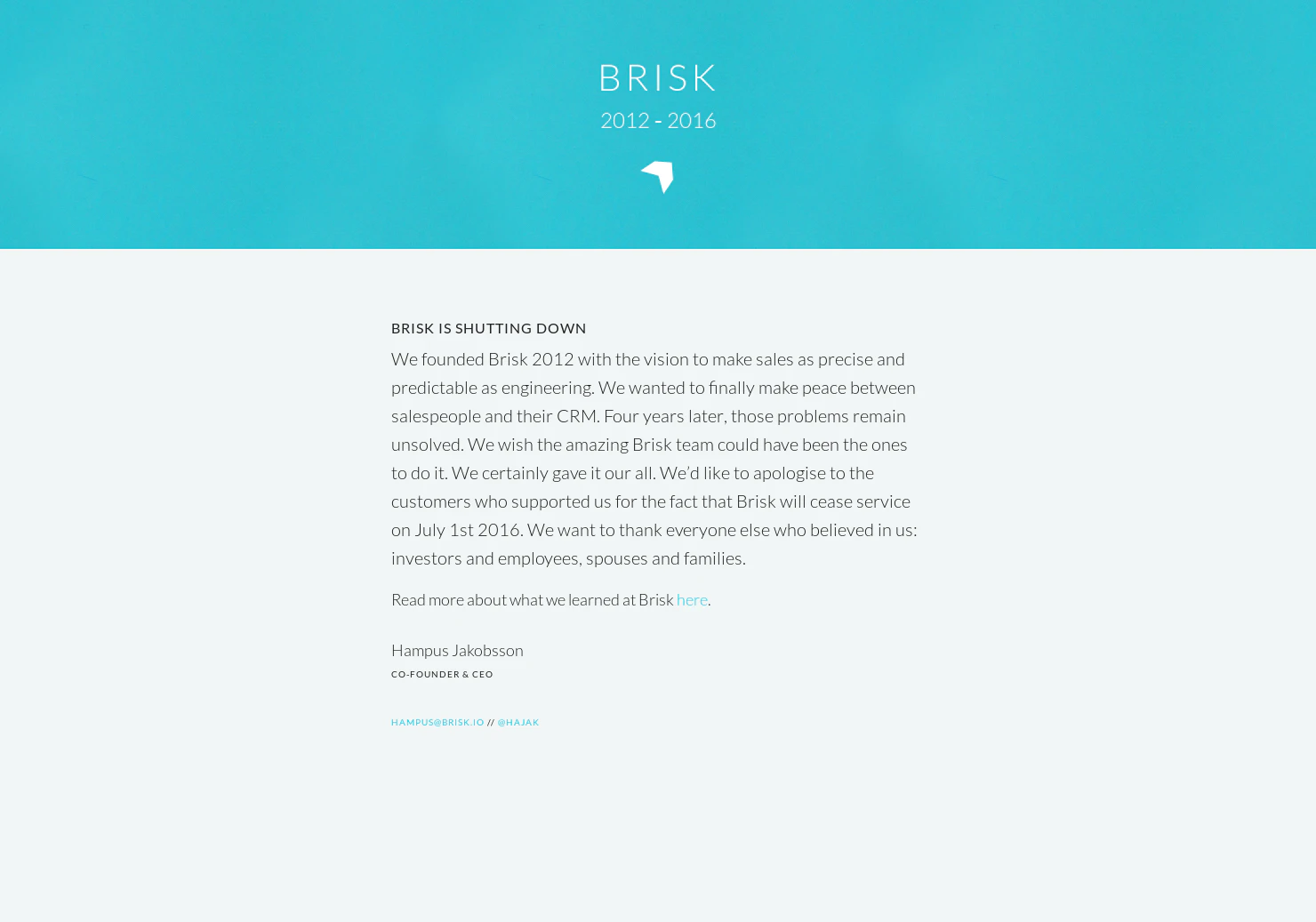 Brisk.io