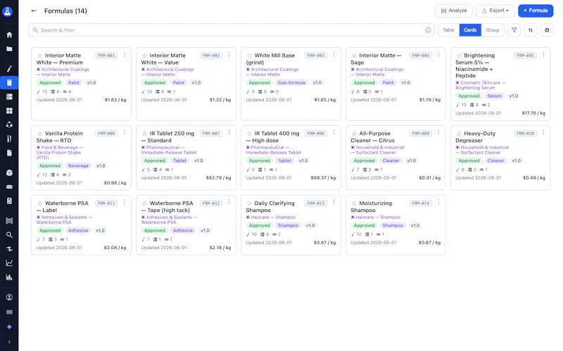 FormLab ELN screenshot 1