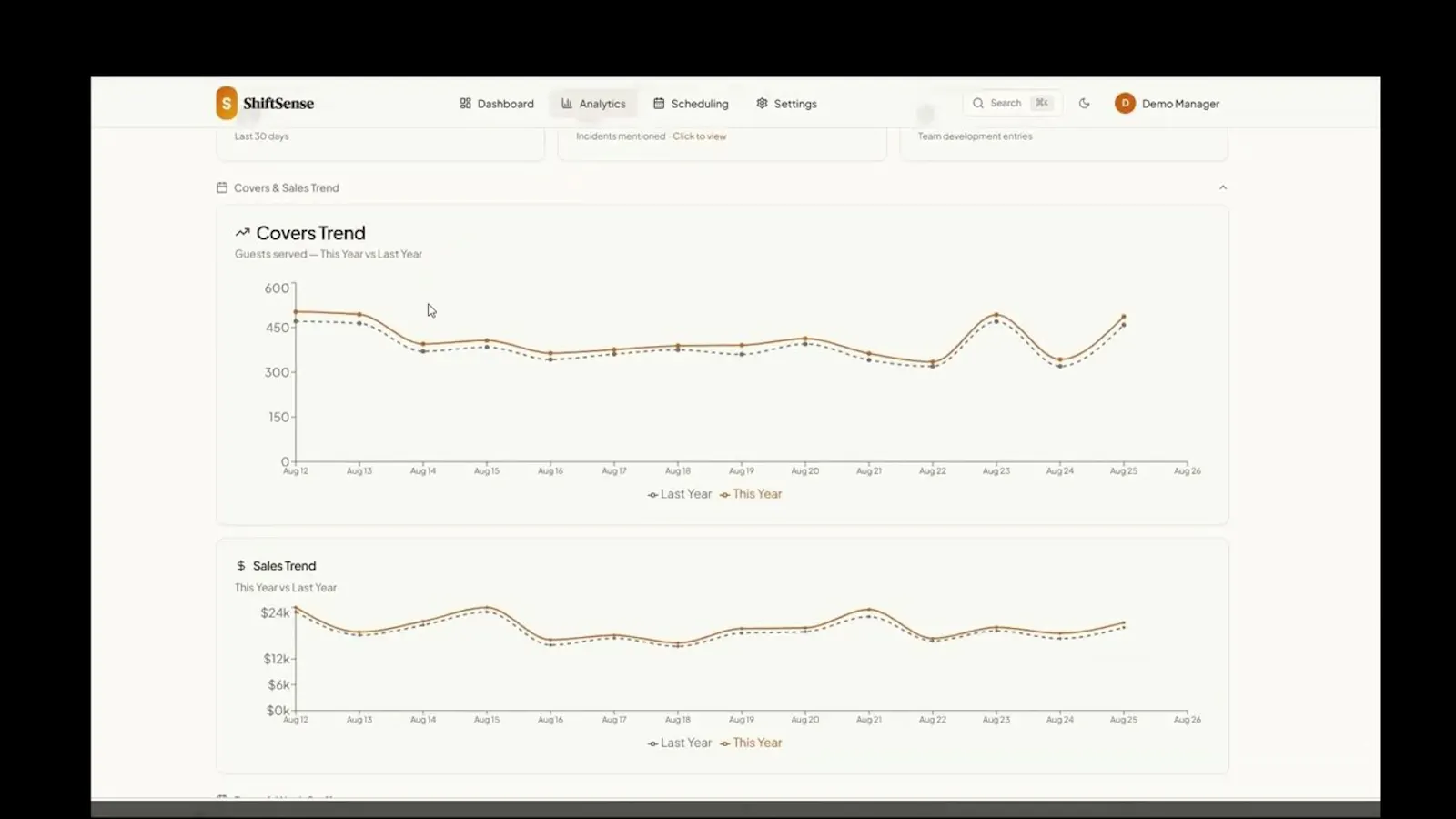 ShiftSense screenshot 1 (video preview)