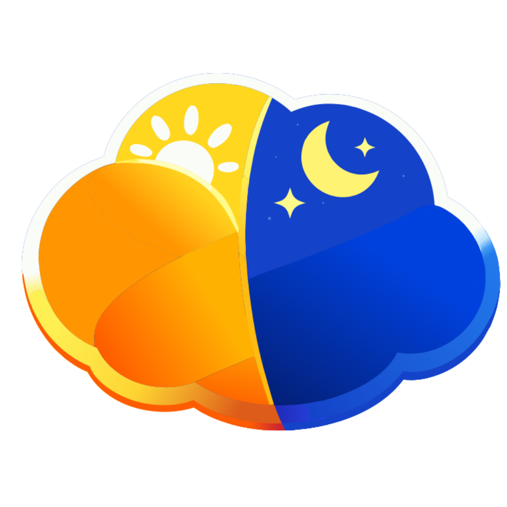 Compare Timezones - Celeste - Product Hunt launch logo and brand identity