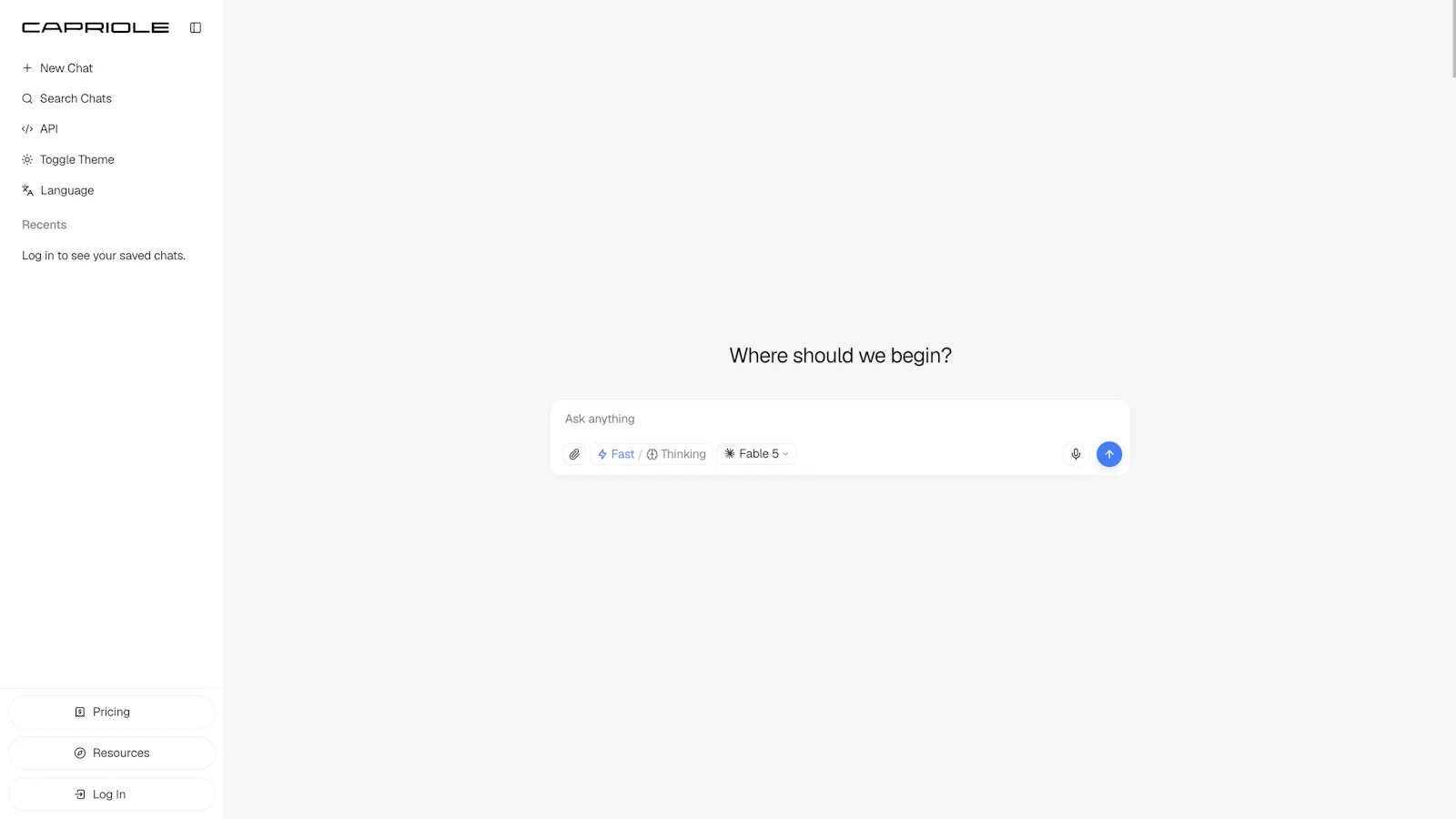 Capriole AI screenshot 2