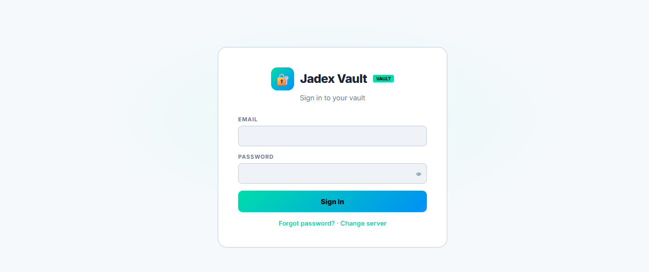 Jadex Vault gallery image