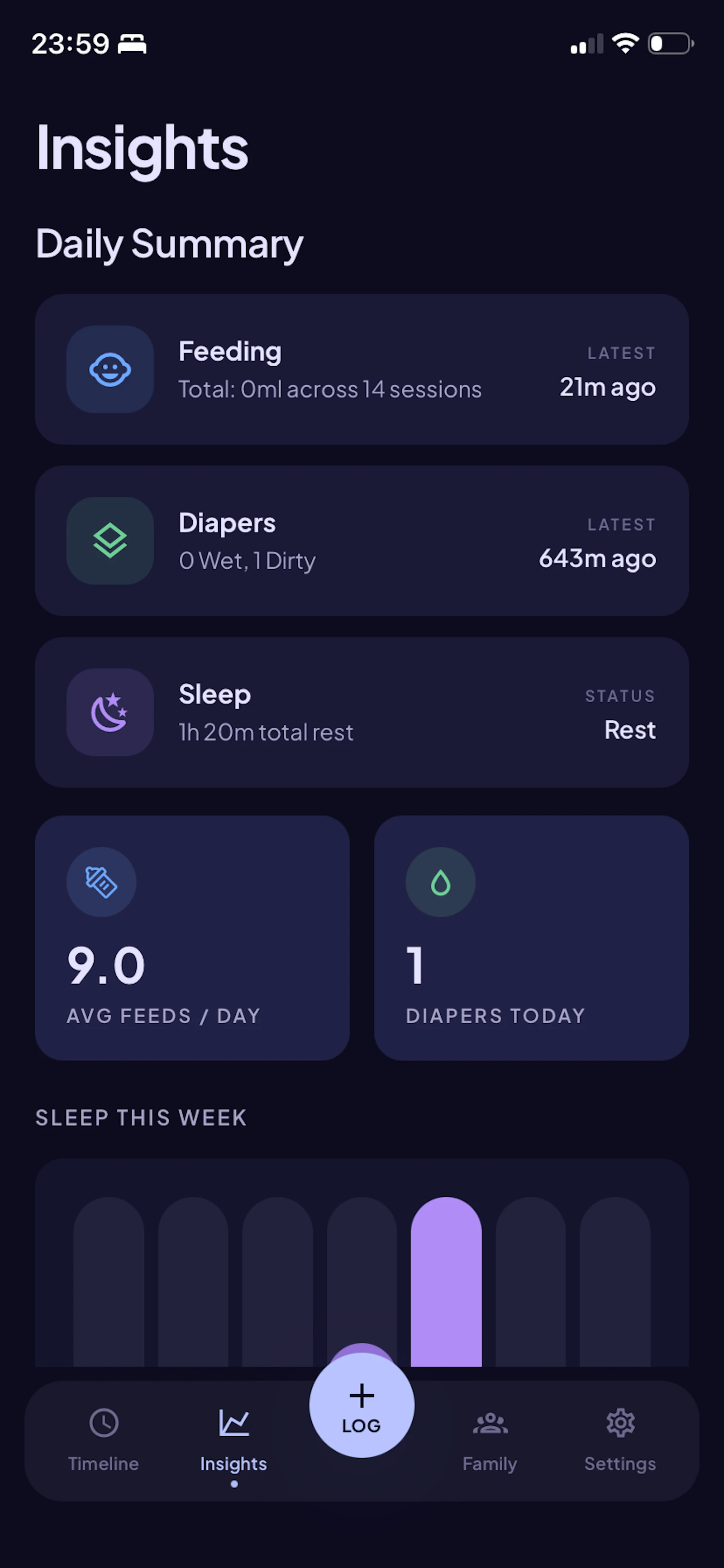 Doudou: Baby Tracker for Two screenshot 3