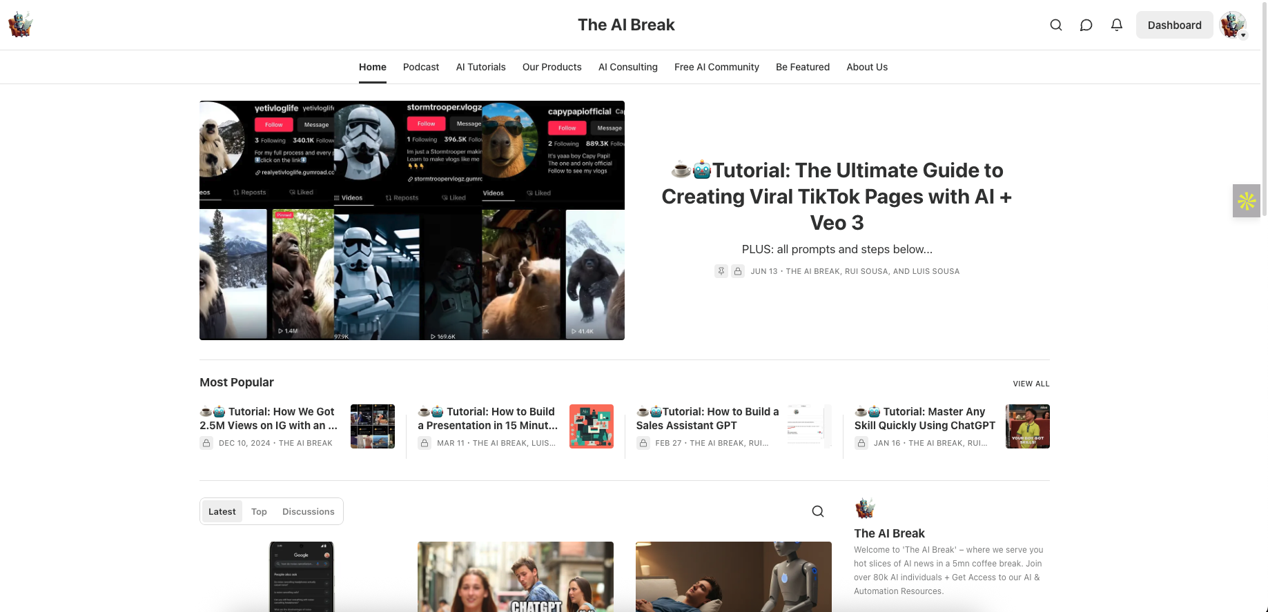 The AI Break media 2