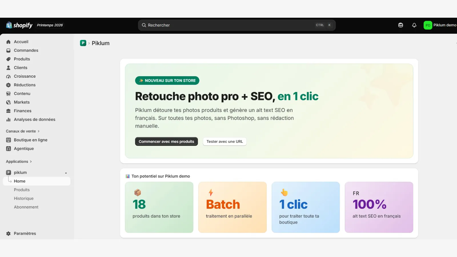 Piklum — AI Photo + SEO gallery image