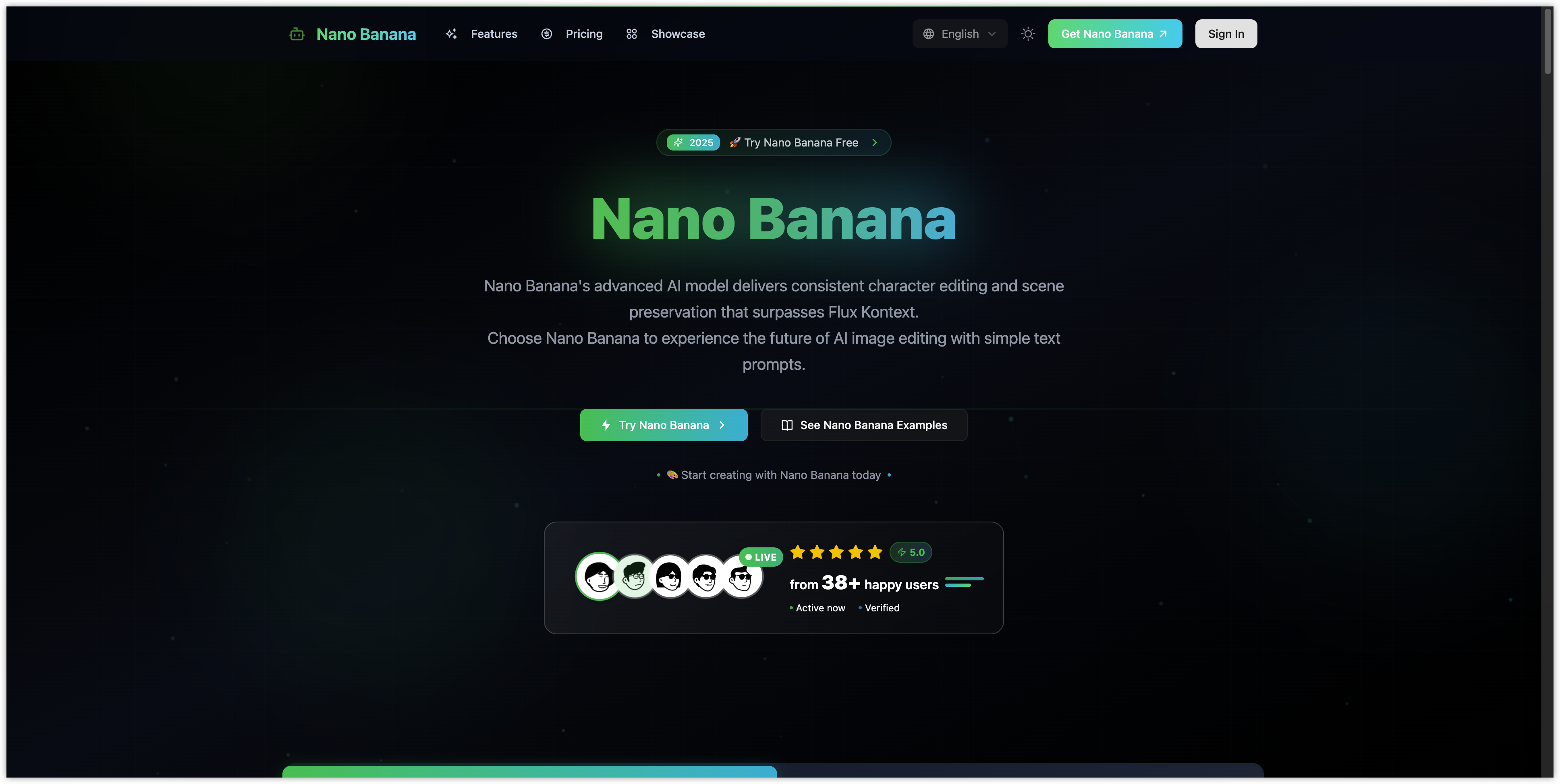 Nano Banana - AI Image Generator | Edit image with chat media 1