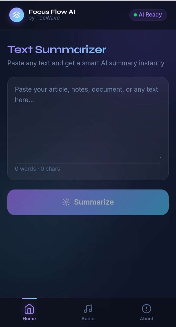 FocusFlow AI  gallery image