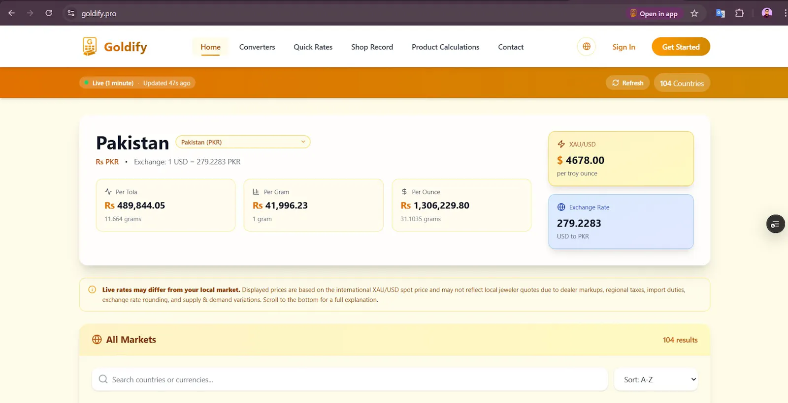 Goldify Pro screenshot 2