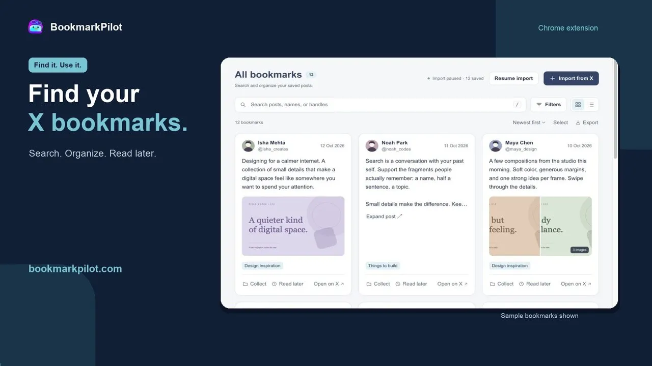BookmarkPilot 2026 gallery image