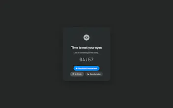 BreakOverlay - Eye Break Timer gallery image