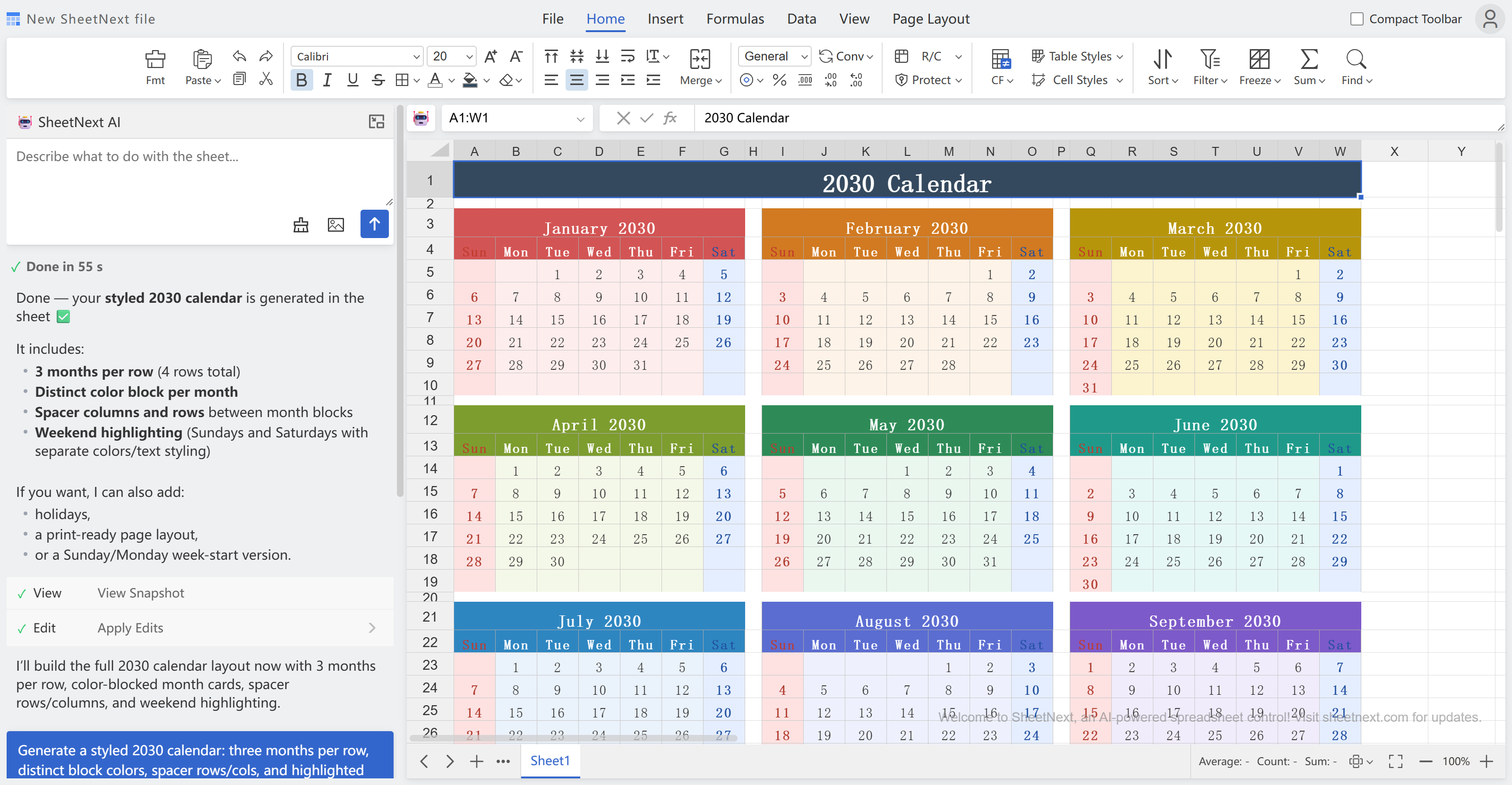 SheetNext gallery image