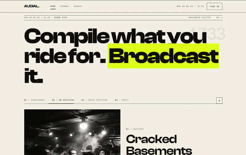 Audial  screenshot 2