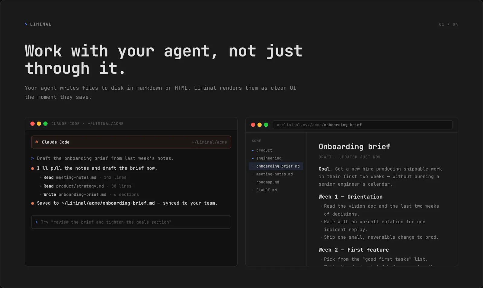Liminal screenshot 2
