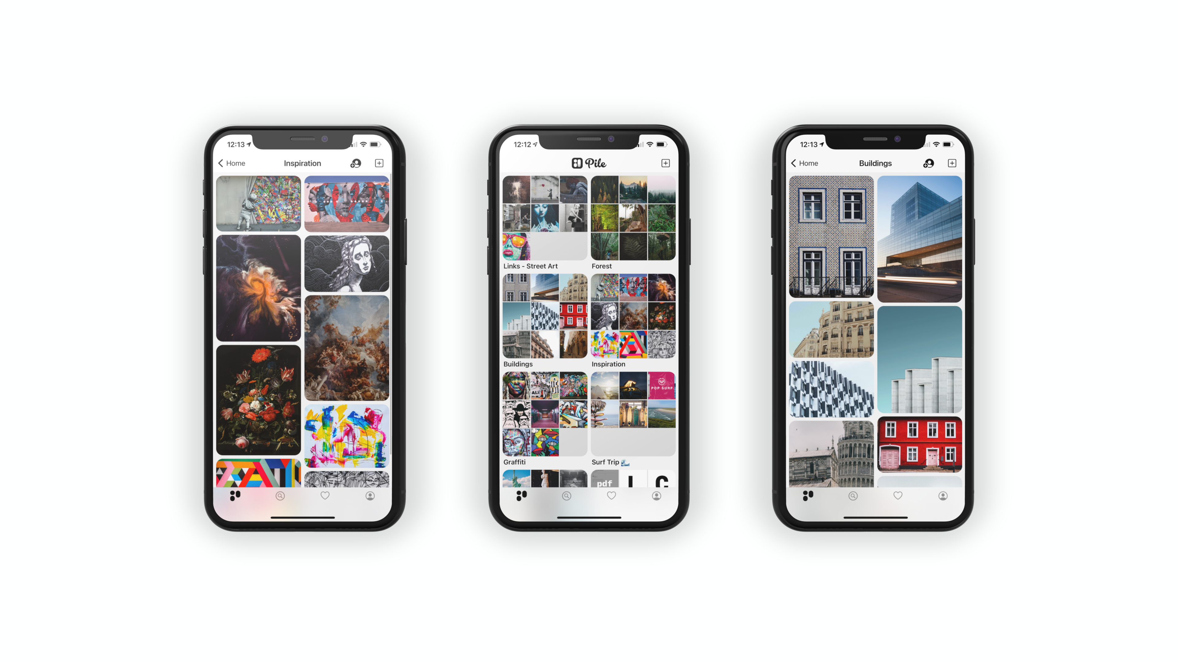Pile: Save links, notes, files gallery image