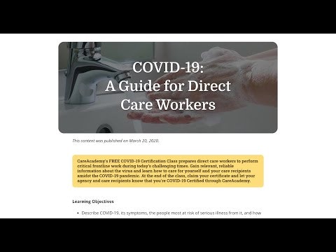The Caregiver Guide to COVID-19 gallery image