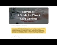 The Caregiver Guide to COVID-19 media 1