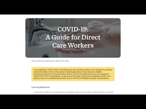 The Caregiver Guide to COVID-19 gallery image