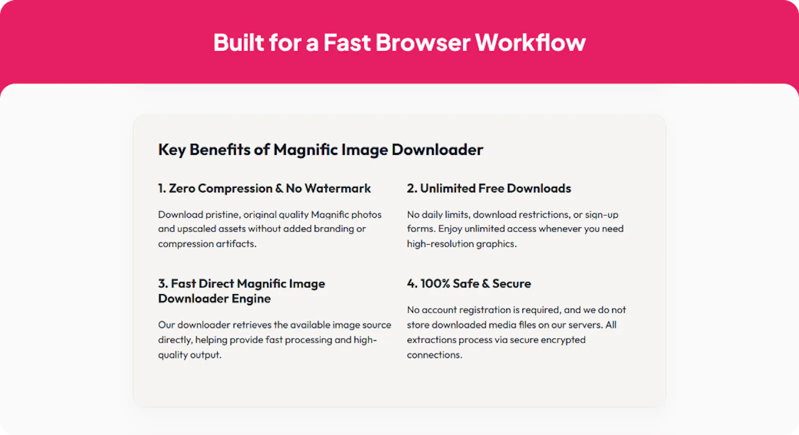 Magnific Downloader screenshot 2
