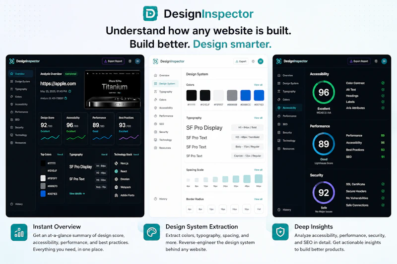 DesignInspector screenshot 1