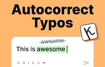 Autocorrect Misspelled Words key Correct gallery image