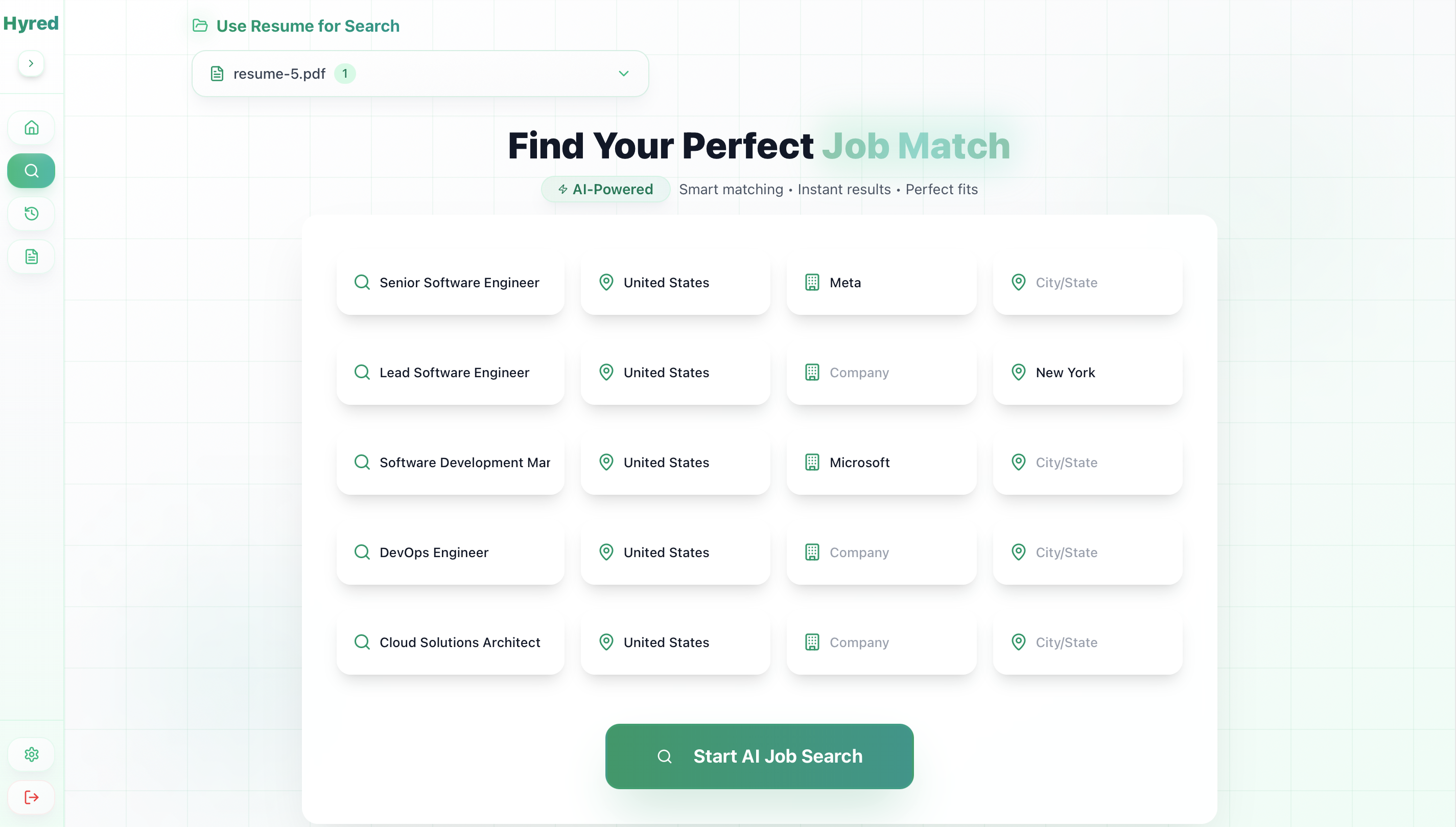 HyredAI - Land Your Job 10x Faster. gallery image