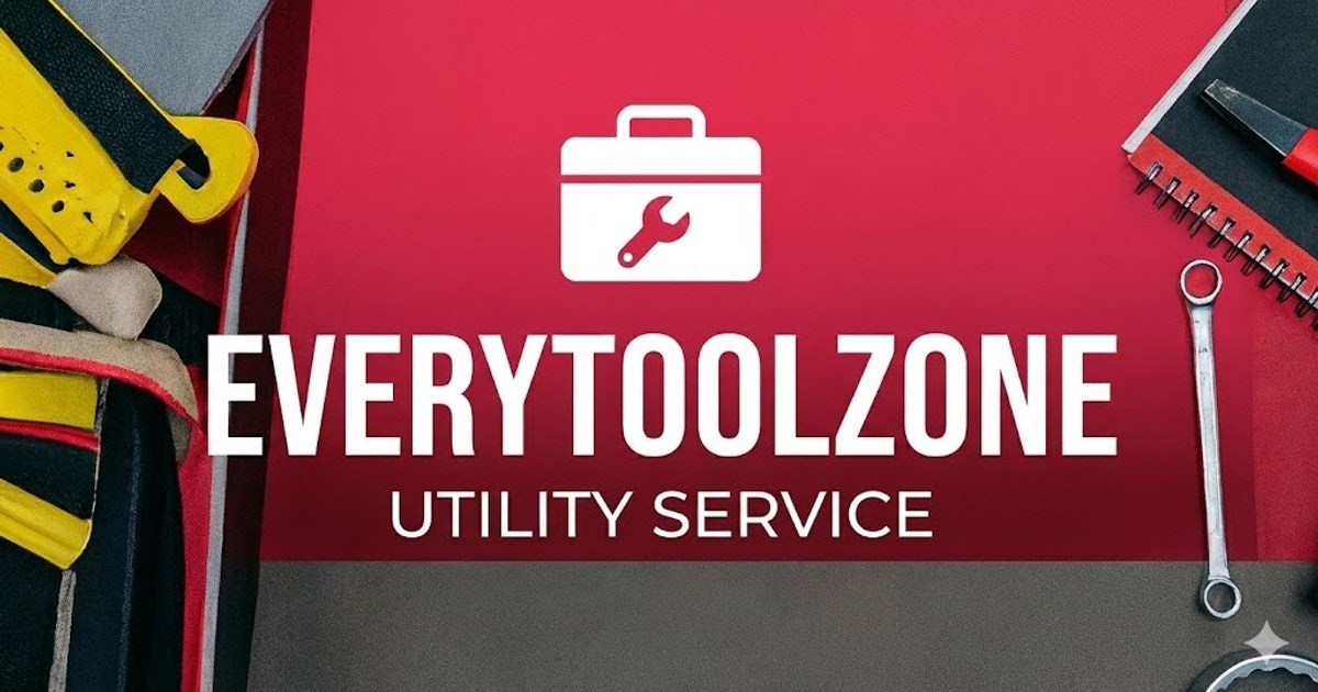 EveryToolZone - Main product screenshot demonstrating key features and user interface