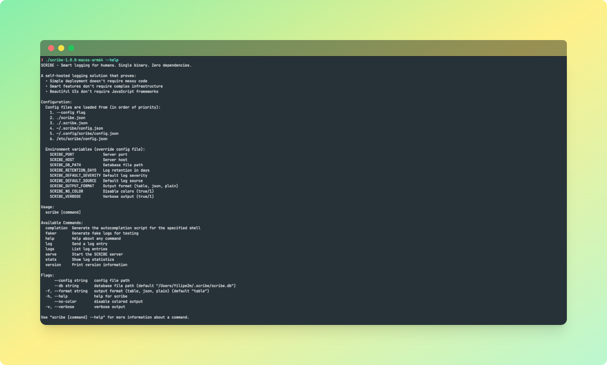 SCRIBE - Screenshot 2 showing product features and functionality