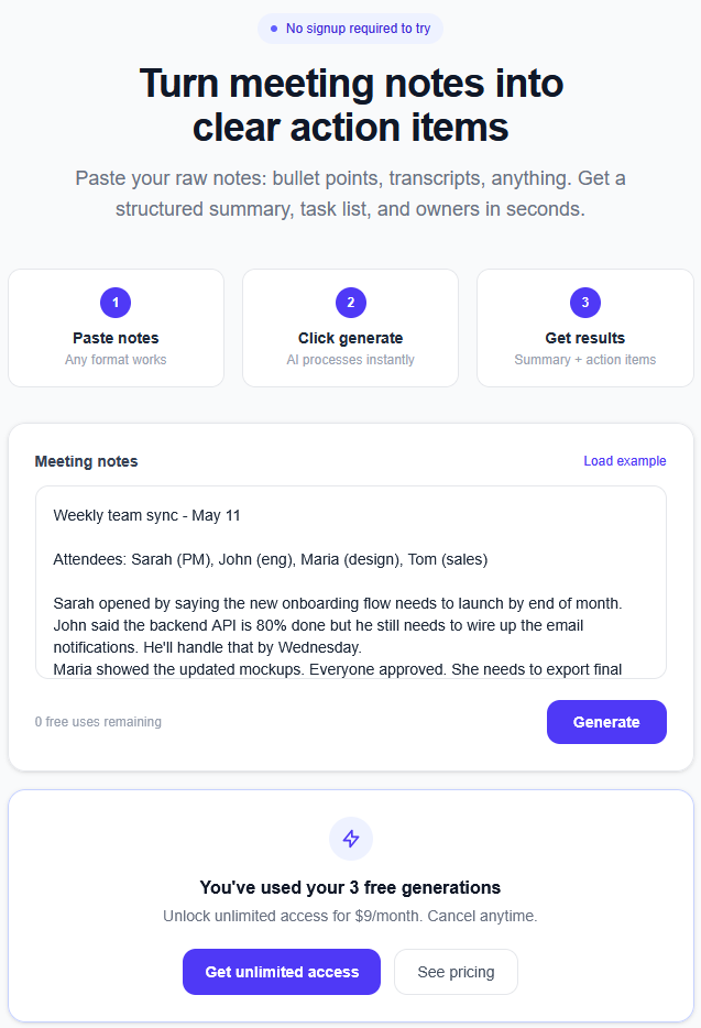 MeetScribe gallery image