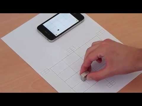 Real-time magnet position detection library for iOS