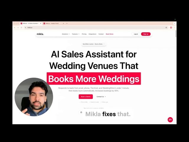 Mikla.ai - AI Sales Assistant for Venues gallery image
