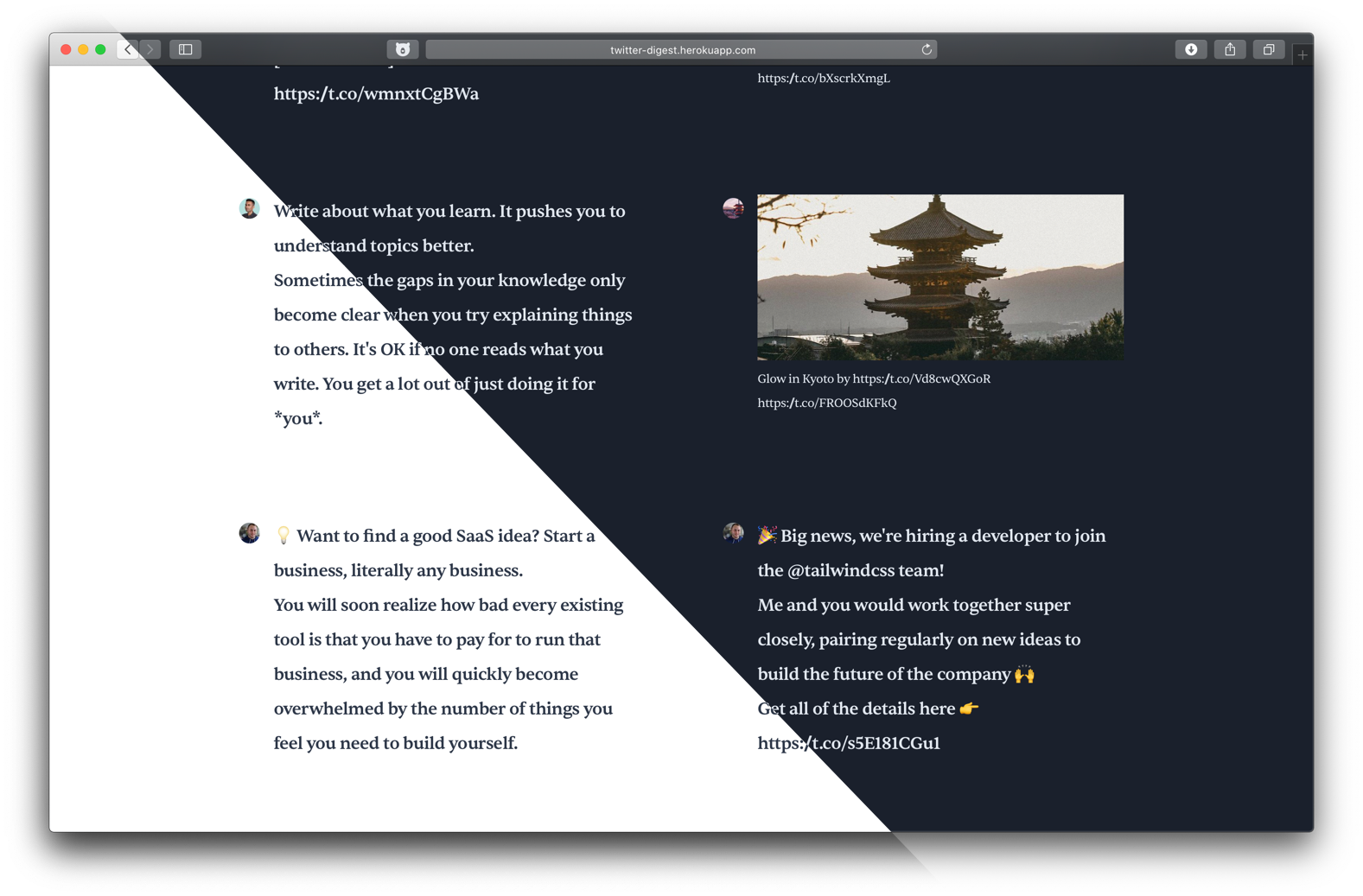 Twitter Digest gallery image