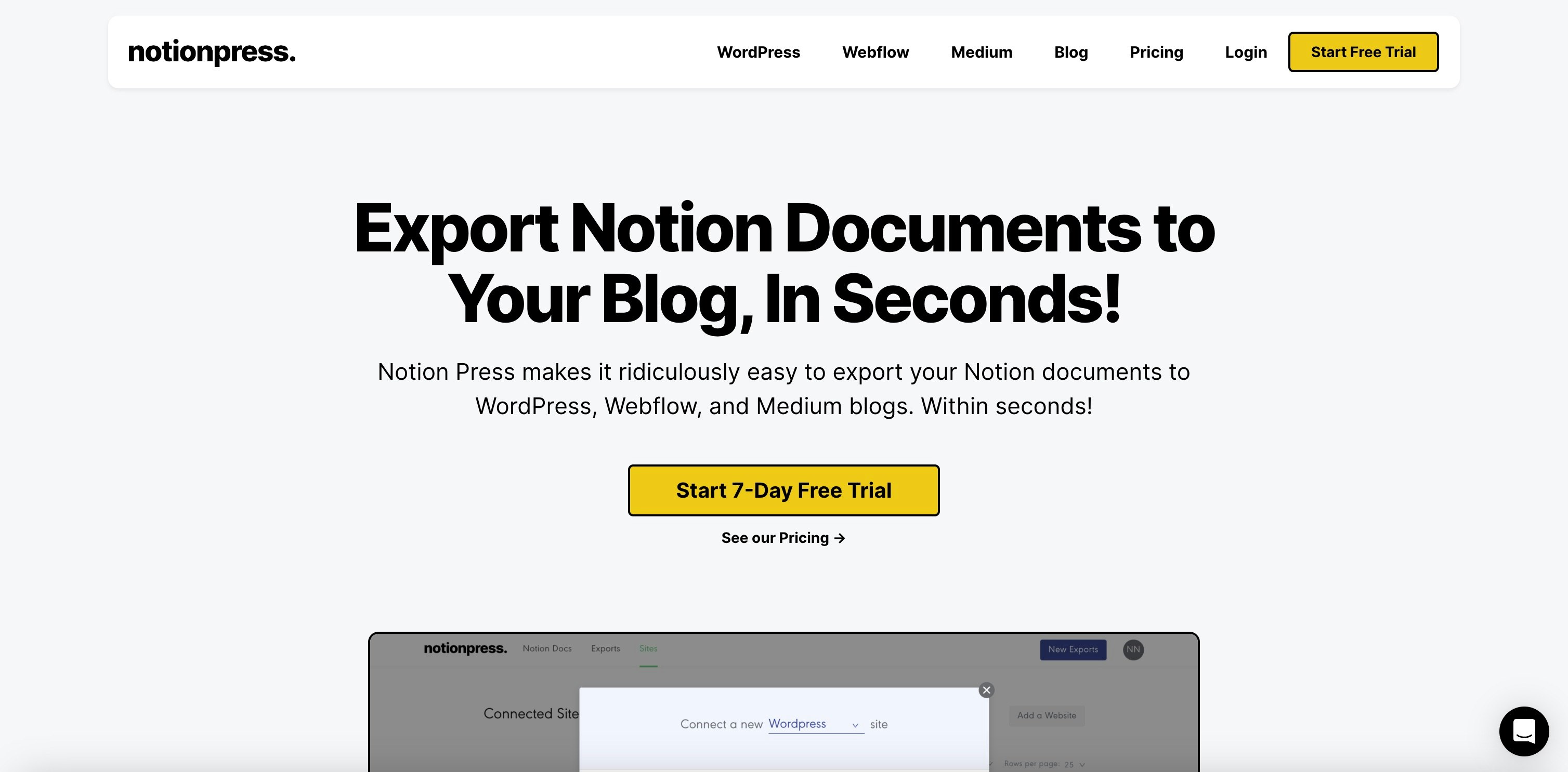 NotionPress.io - 몇 초 만에 개념 문서를 블로그로 내보내십시오 미디어 1