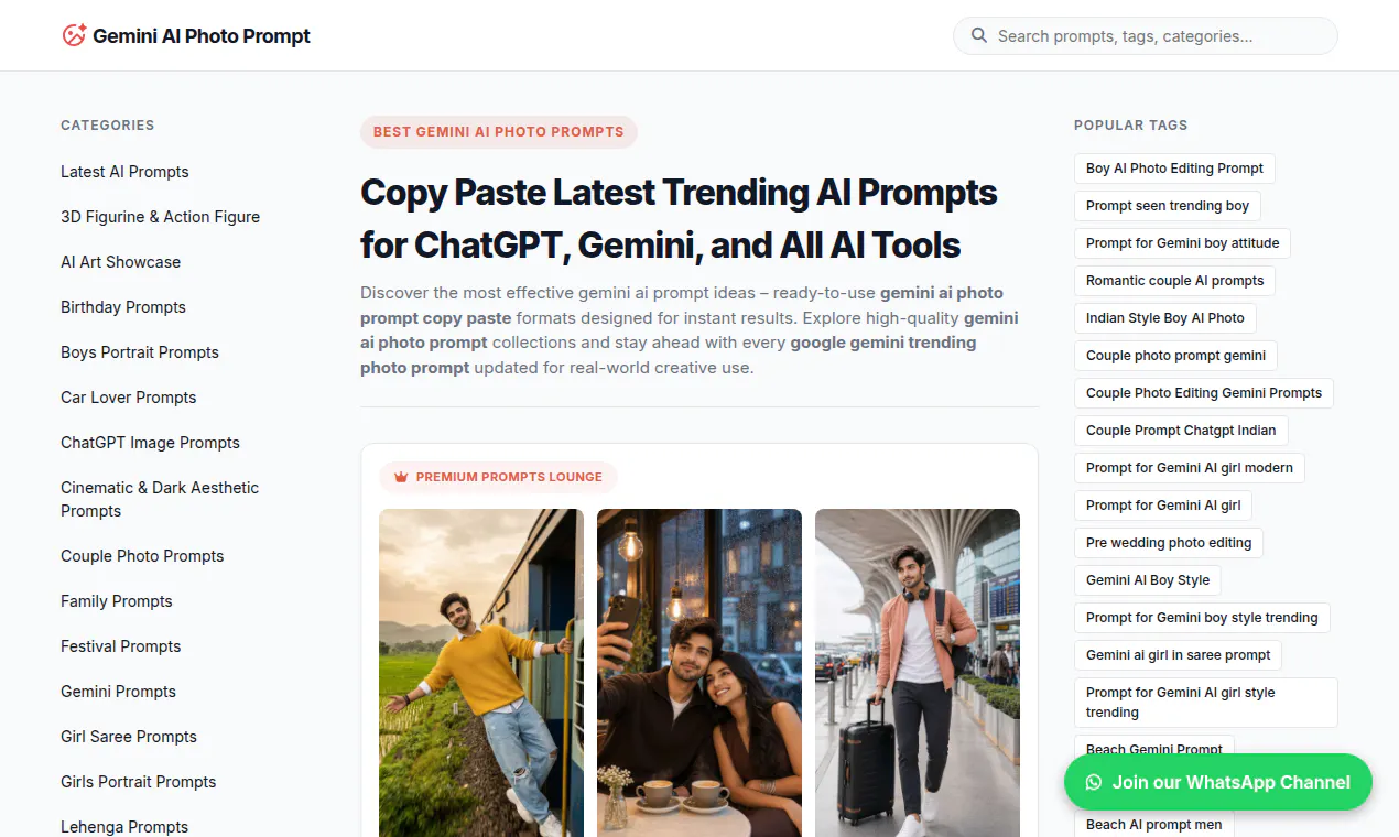 Gemini AI Photo Prompt gallery image