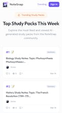 NoteSnap – Turn messy notes to summaries gallery image