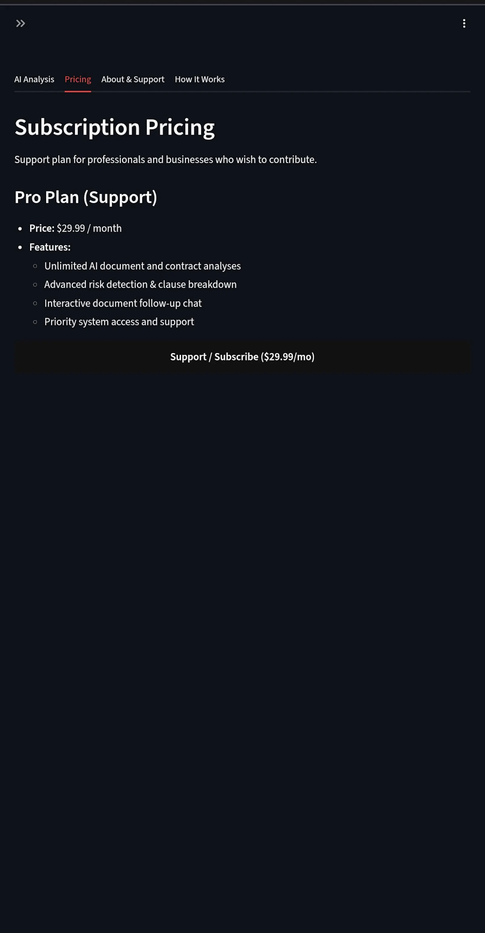 DocuScope AI screenshot 2