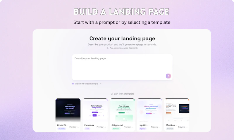 LeadLanding screenshot 2