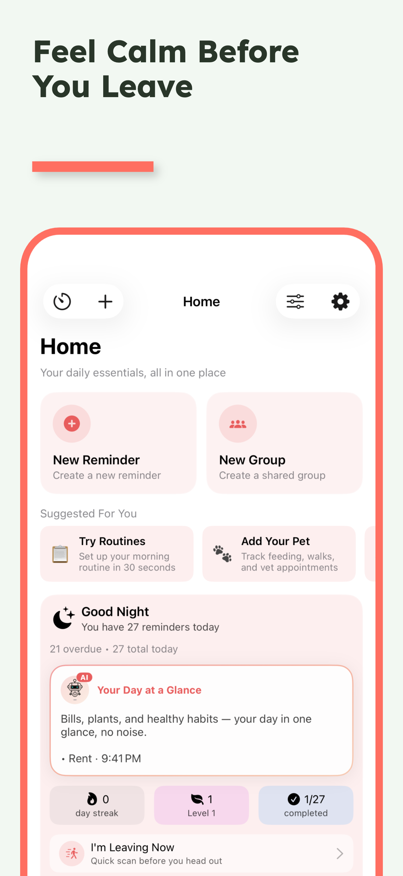 Before Leaving gallery image