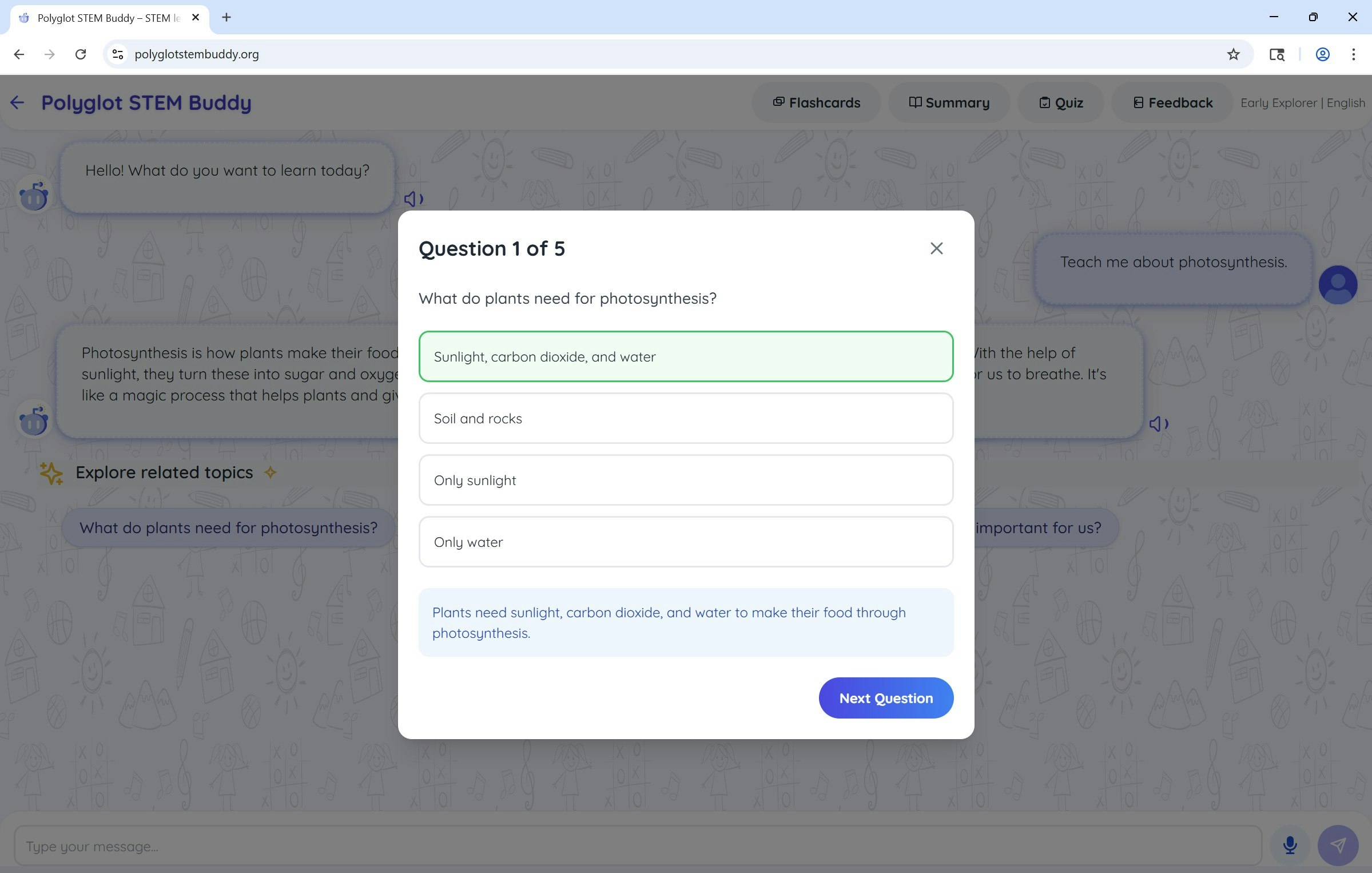 وسائط Polyglot STEM Buddy 5
