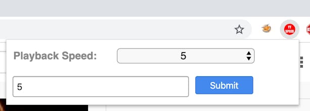 Youtube speed controller gallery image