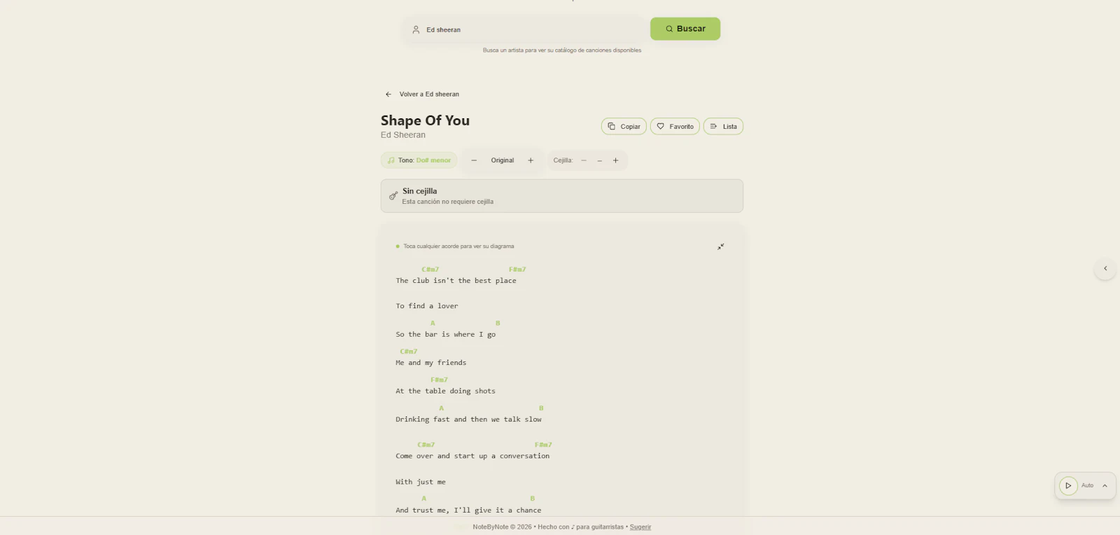 NoteByNote screenshot 3