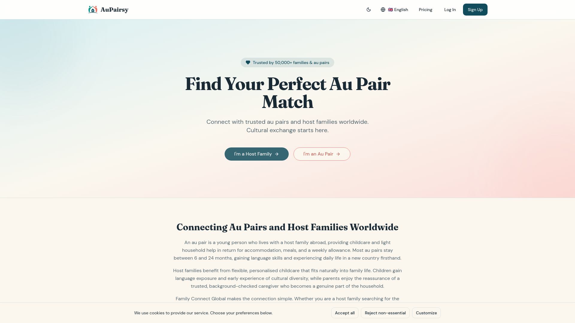 Find Your Perfect Au Pair or Host Family gallery image