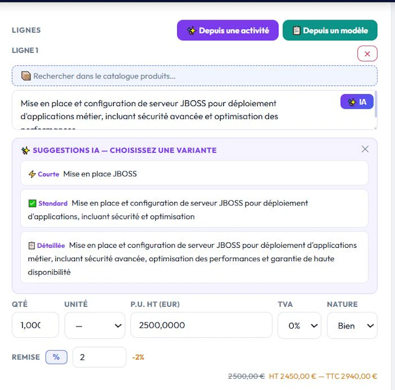 Fimorax— AI Invoicing Copilot screenshot 2