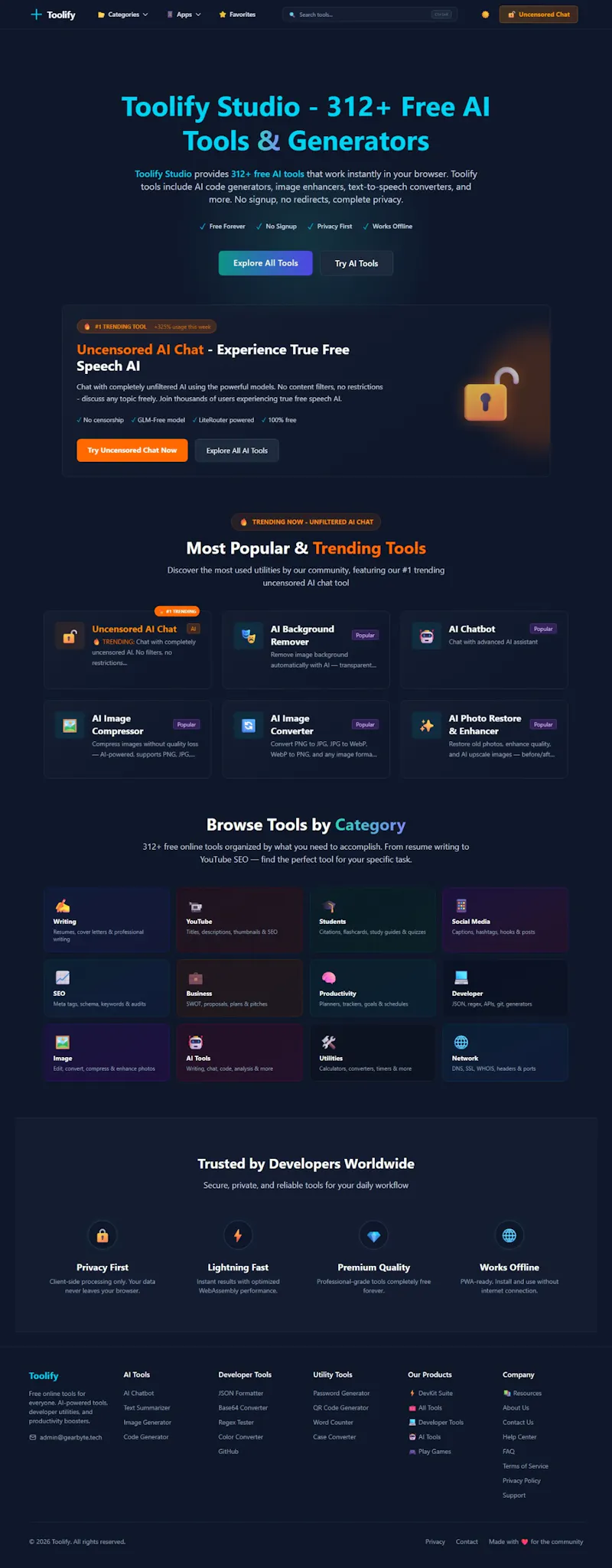 Toolify Studio screenshot 3