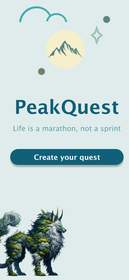 피크 퀘스트 - PeakQuest로 목표를 정복하십시오!🏔닐람 미디어 6