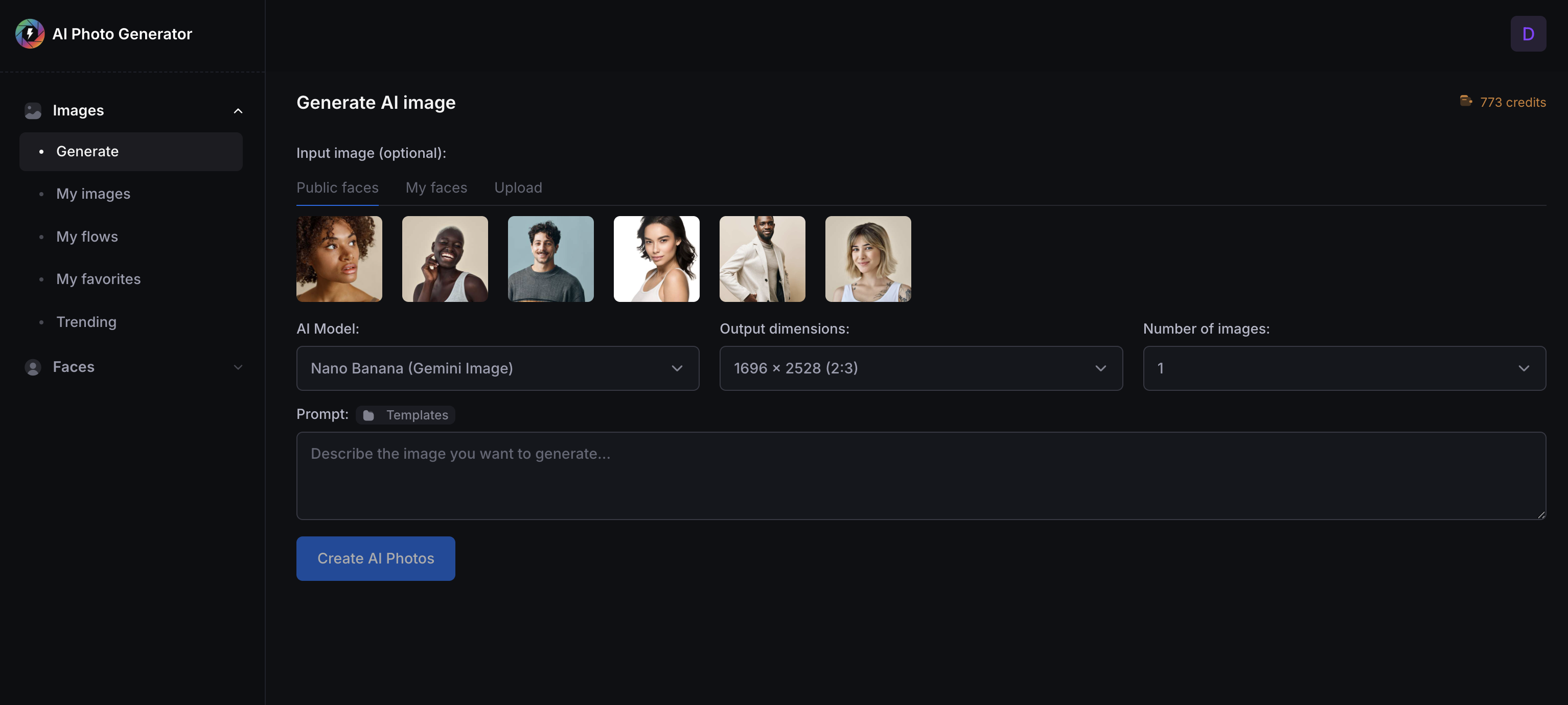 AI Photo Genereator gallery image