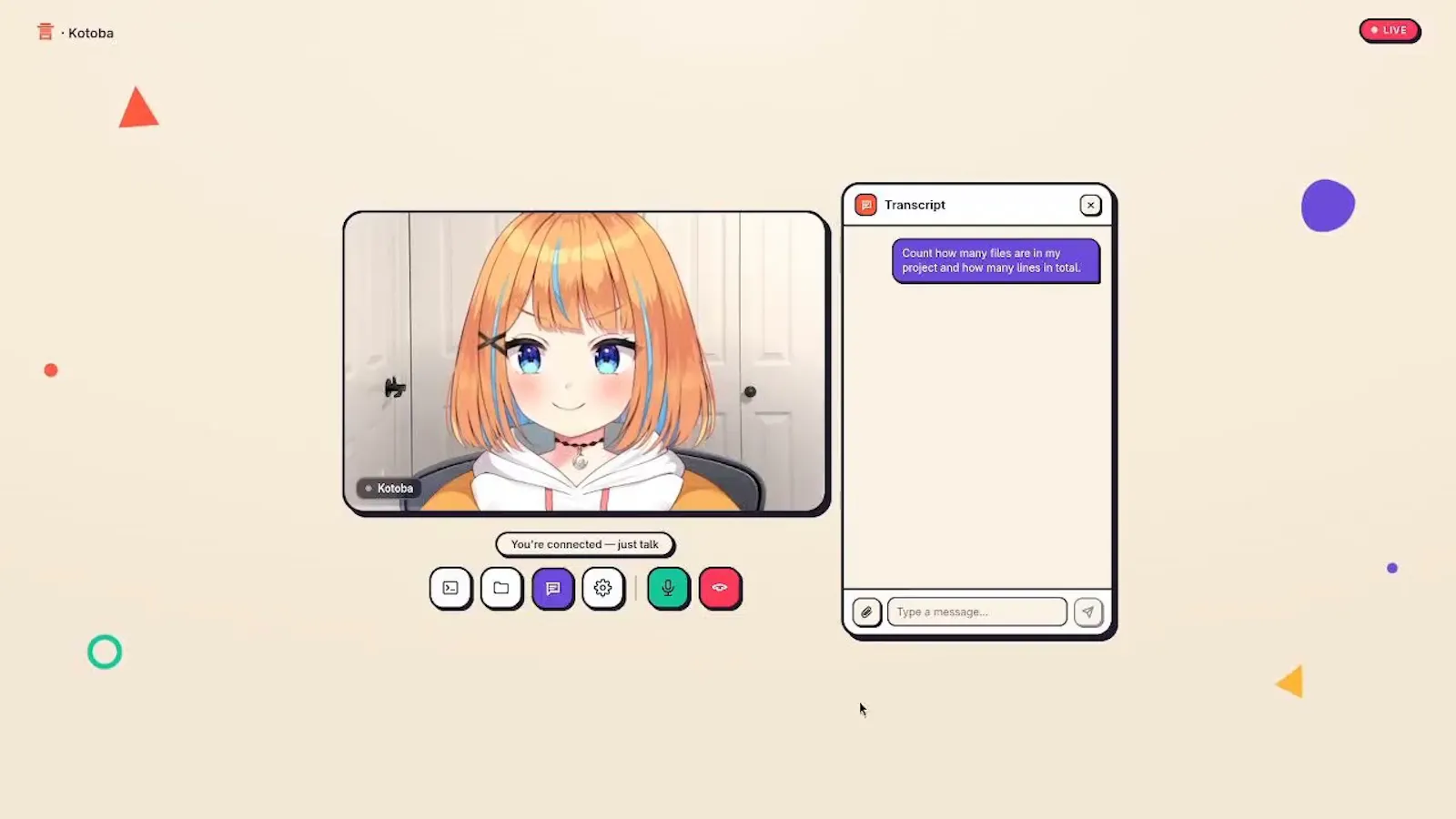 Kotoba screenshot 1 (video preview)